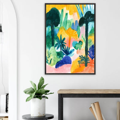 Abstract Tropical - Vibrantwalls