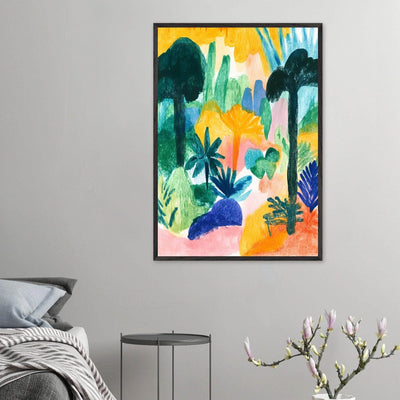 Abstract Tropical - Vibrantwalls