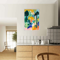 Abstract Tropical - Vibrantwalls