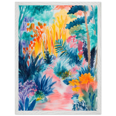 Abstract Tropical Garden Matisse I - Vibrantwalls
