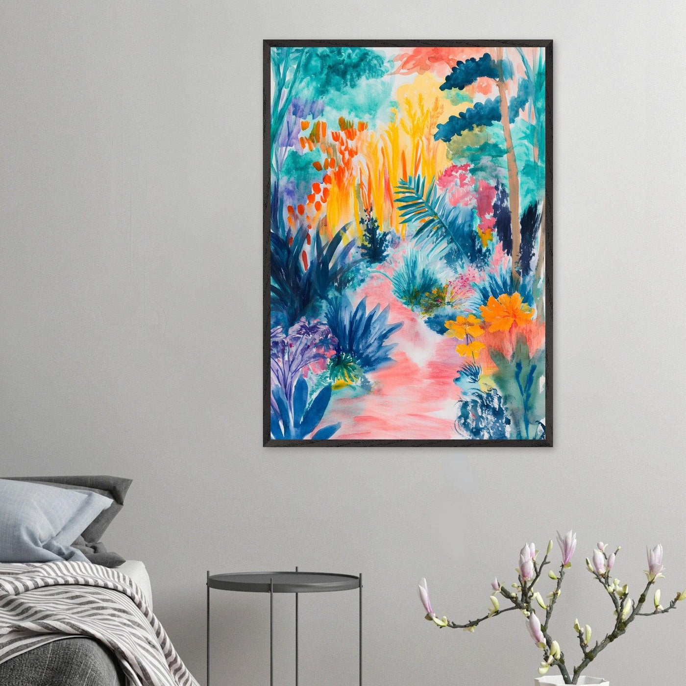 Abstract Tropical Garden Matisse I - Vibrantwalls