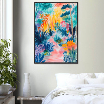 Abstract Tropical Garden Matisse I - Vibrantwalls