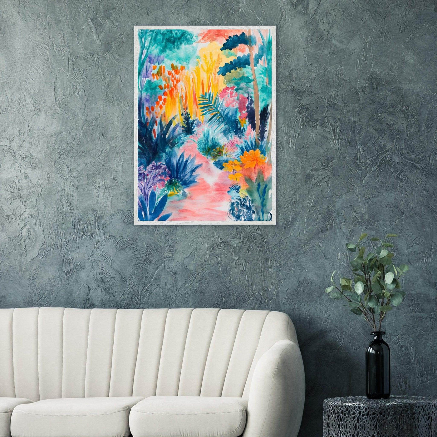 Abstract Tropical Garden Matisse I - Vibrantwalls