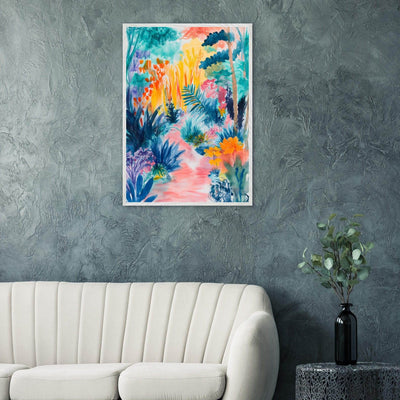 Abstract Tropical Garden Matisse I - Vibrantwalls