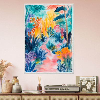 Abstract Tropical Garden Matisse I - Vibrantwalls