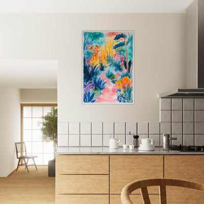 Abstract Tropical Garden Matisse I - Vibrantwalls