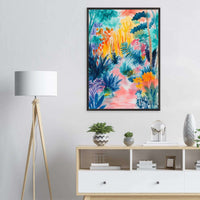 Abstract Tropical Garden Matisse - Vibrantwalls