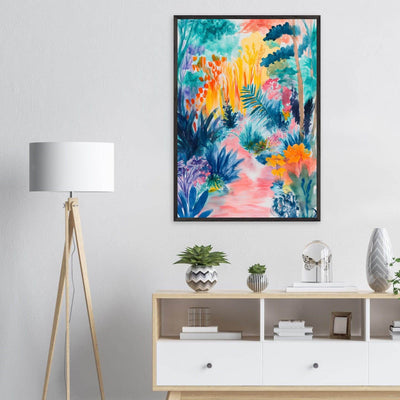 Abstract Tropical Garden Matisse I - Vibrantwalls