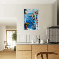 Amalfi Coast Seascape Wall Art - Vibrantwalls