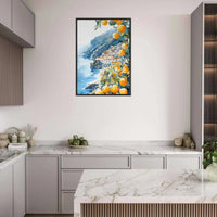 Amalfi Coast Positano Lemons Wall Art - Vibrantwalls