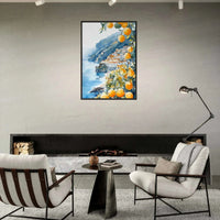 Amalfi Coast Positano Lemons Wall Art - Vibrantwalls