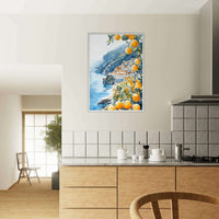 Amalfi Coast Positano Lemons Wall Art - Vibrantwalls