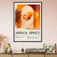 Aperol Spritz Poster Italian Wall Art - Vibrantwalls