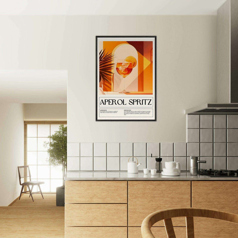 Aperol Spritz Poster Italian Wall Art - Vibrantwalls