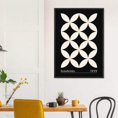 Bauhaus Geometric Print Poster – Modern Minimalist - Vibrantwalls