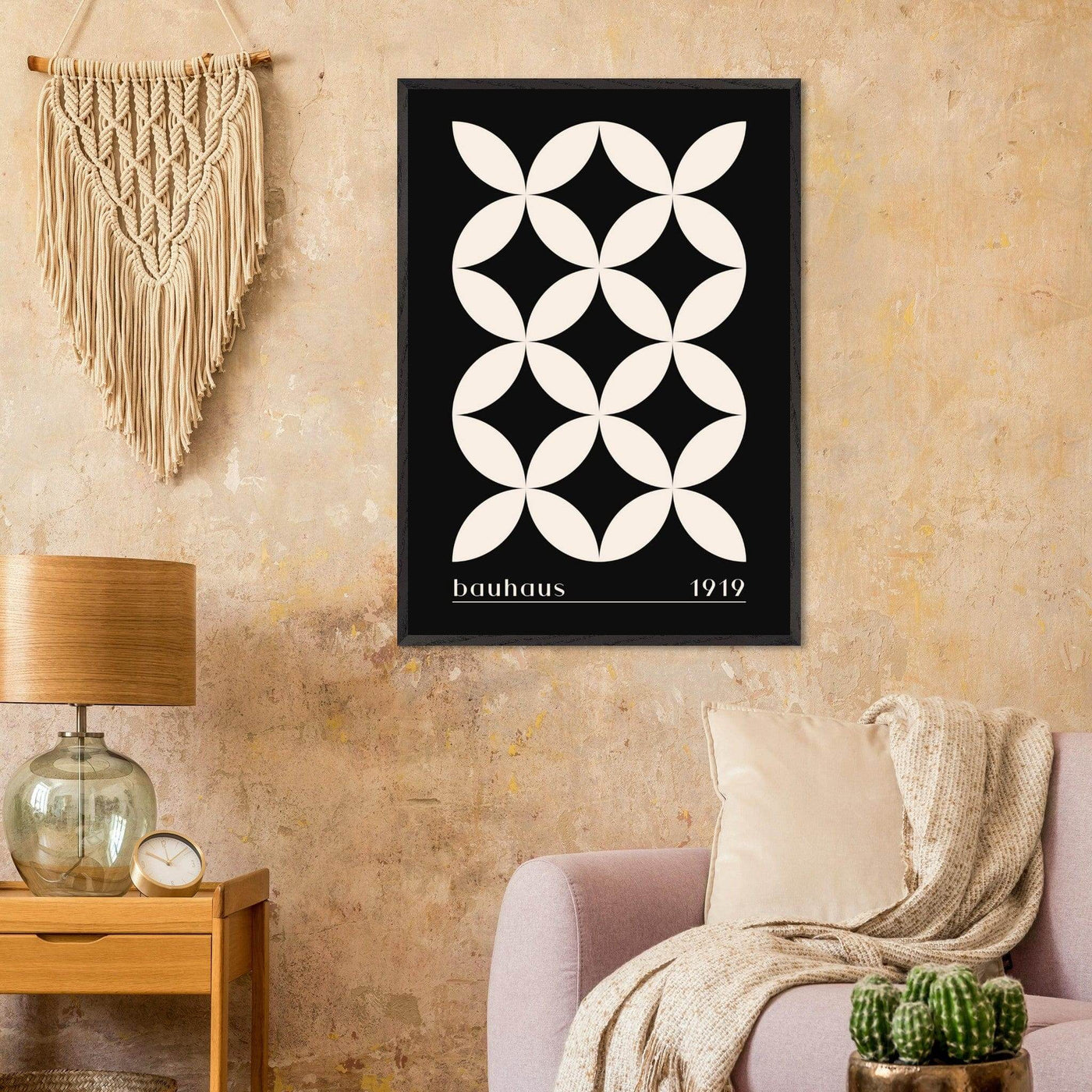 Bauhaus Geometric Print Poster – Modern Minimalist - Vibrantwalls