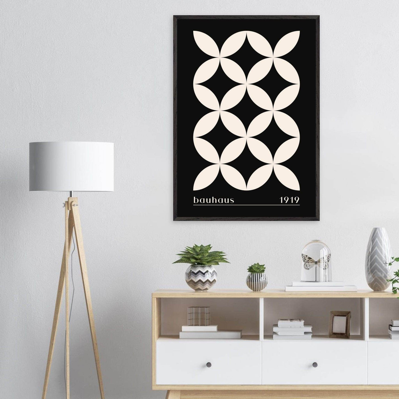 Bauhaus Geometric Print Poster – Modern Minimalist - Vibrantwalls