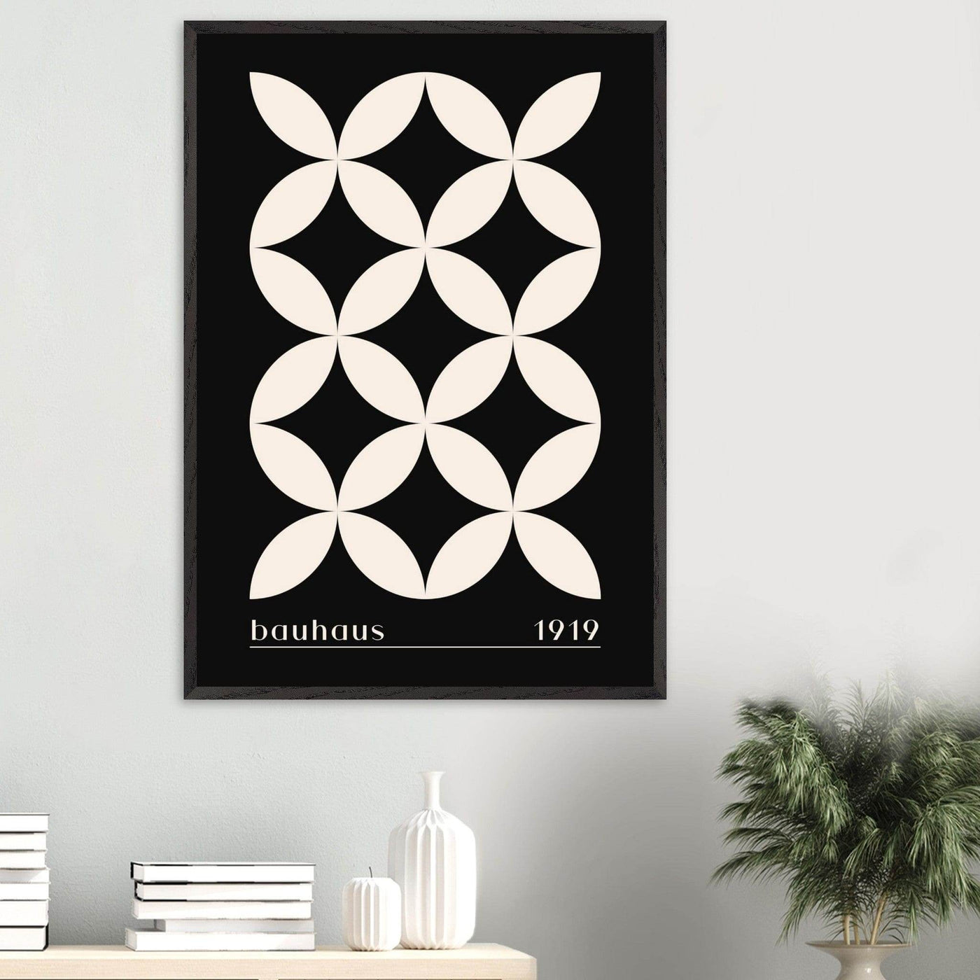 Bauhaus Geometric Print Poster – Modern Minimalist - Vibrantwalls