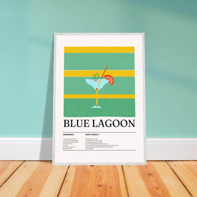 Blue Lagoon Cocktail Recipe - Vibrantwalls
