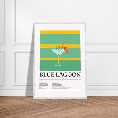 Blue Lagoon Cocktail Recipe - Vibrantwalls