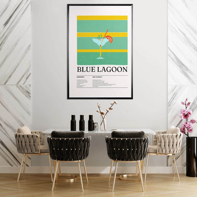 Blue Lagoon Cocktail Recipe - Vibrantwalls