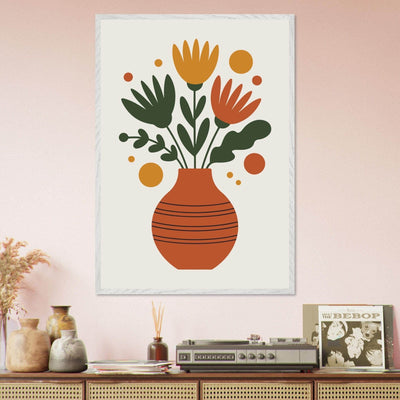 Boho Floral Harmony - Vibrantwalls