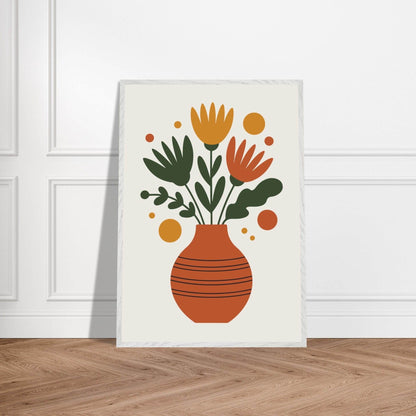Boho Floral Harmony - Vibrantwalls