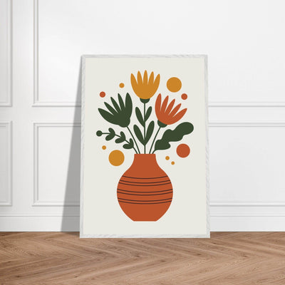 Boho Floral Harmony - Vibrantwalls