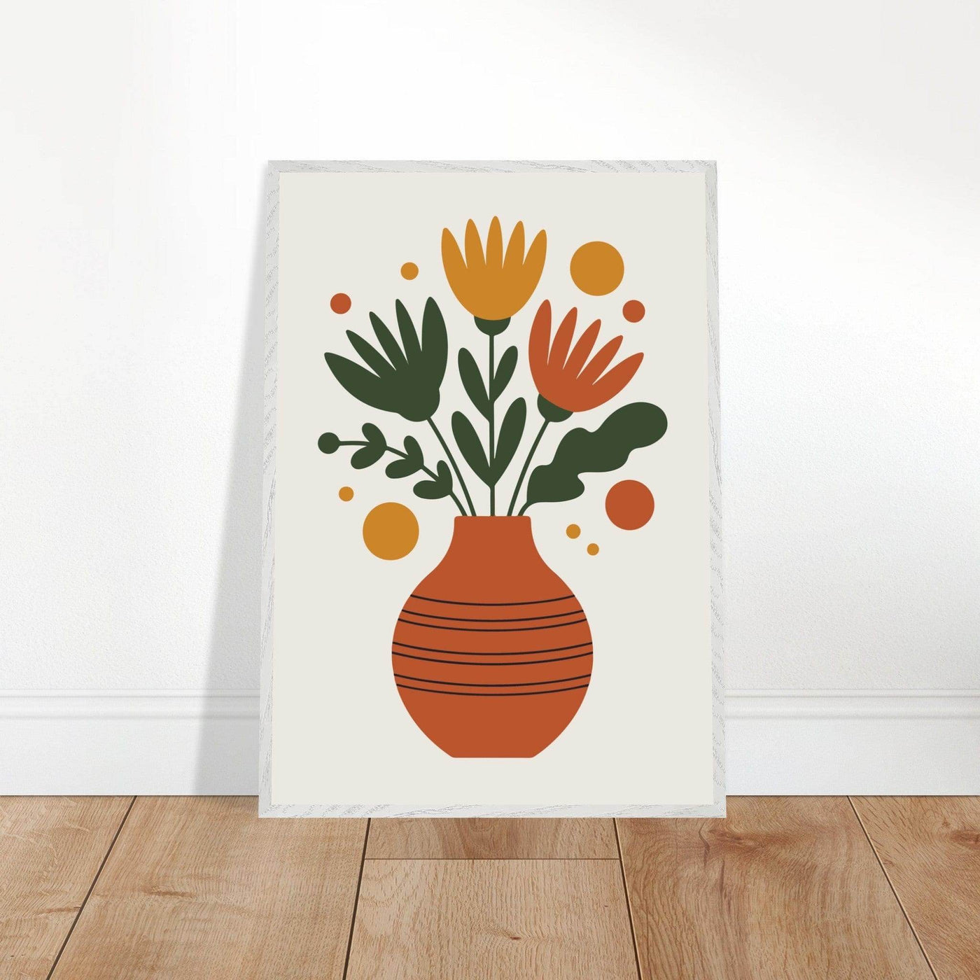 Boho Floral Harmony - Vibrantwalls