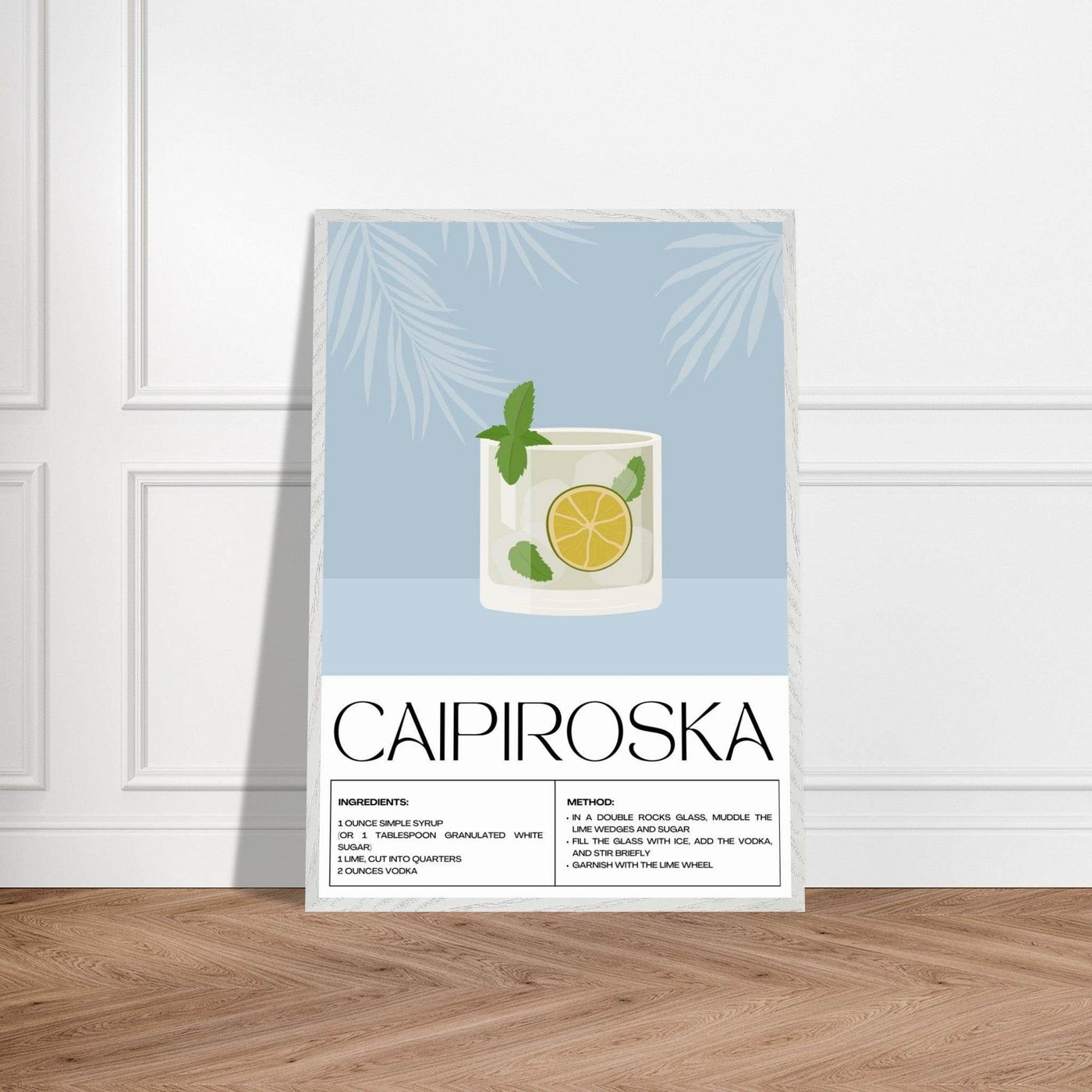 Caipiroska Cocktail Recipe - Vibrantwalls