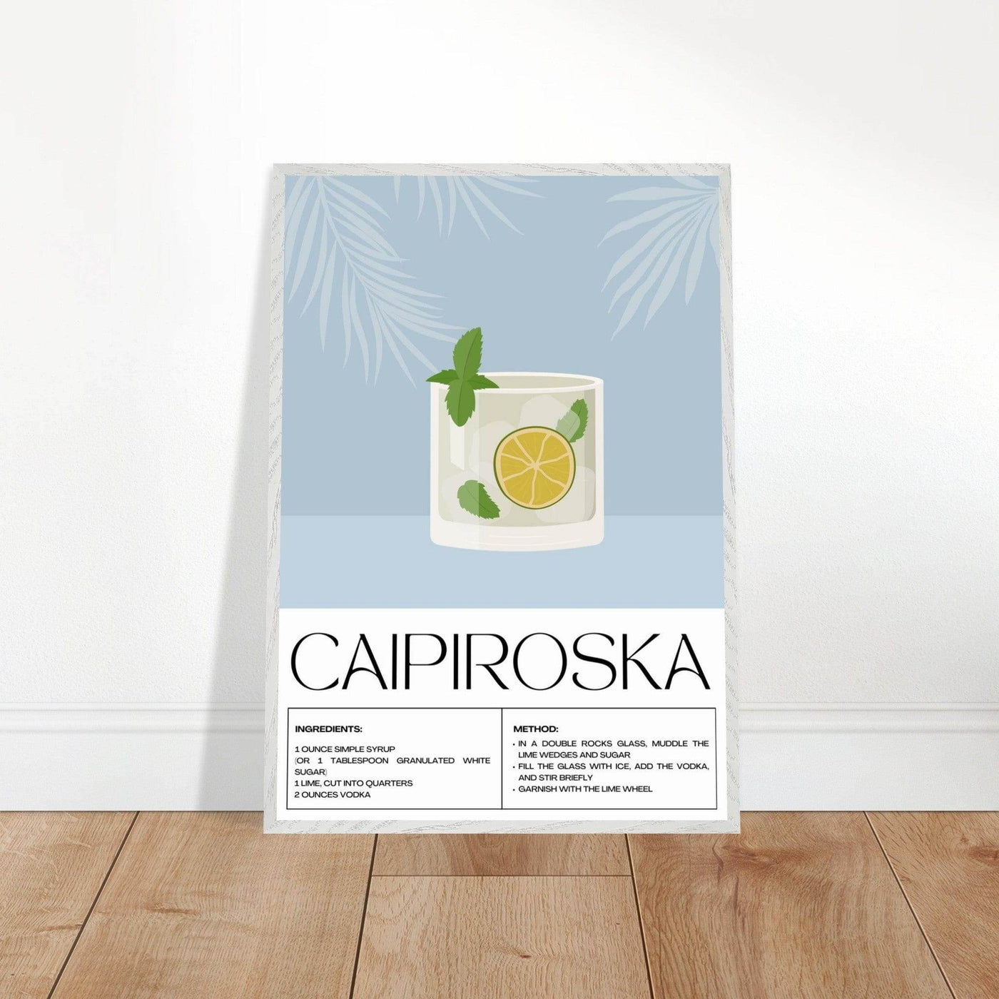 Caipiroska Cocktail Recipe - Vibrantwalls