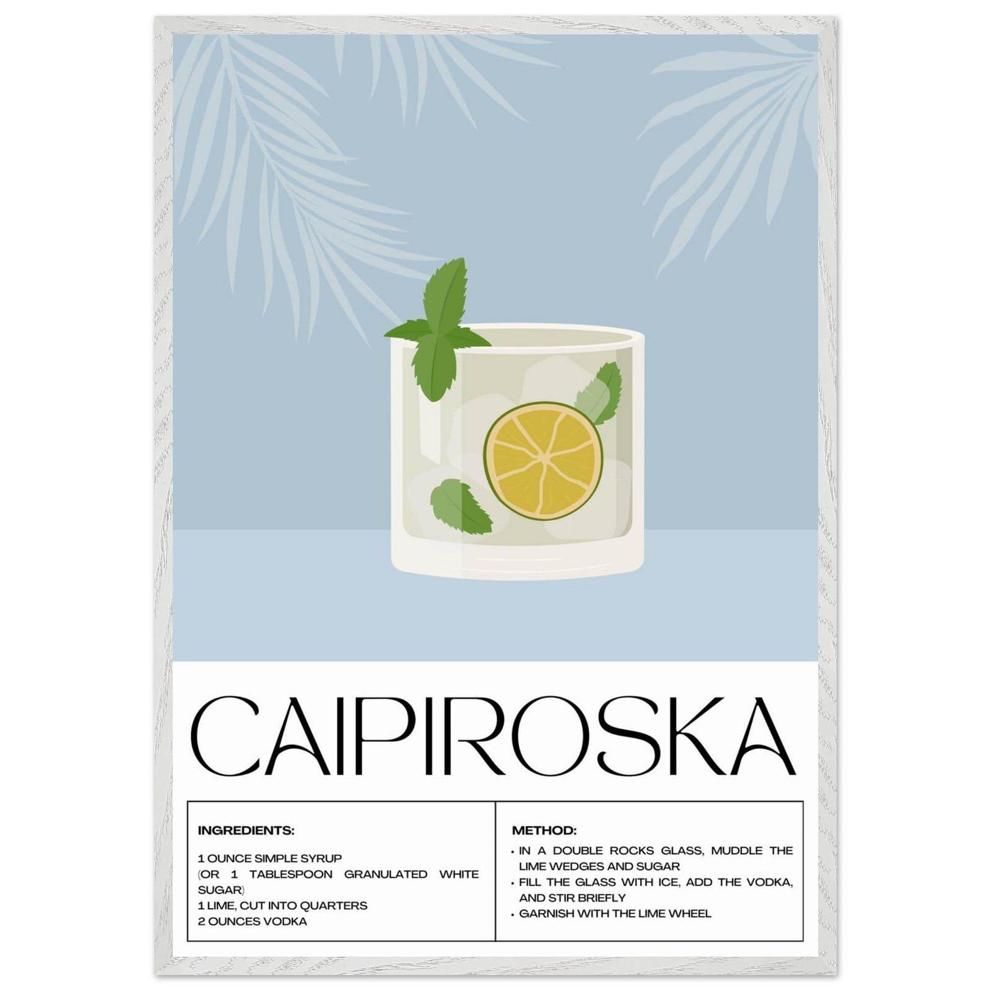 Caipiroska Cocktail Recipe - Vibrantwalls