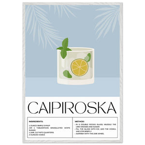 Caipiroska Cocktail Recipe - Vibrantwalls