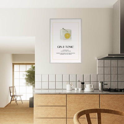 Chic Gin & Tonic Recipe - Vibrantwalls