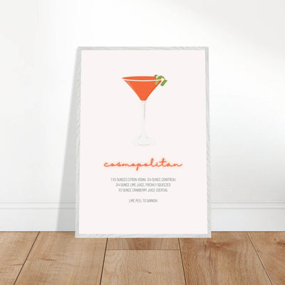 Cosmopolitan Cocktail Recipe Pink Vodka Cranberry Drink - Refreshing Cocktail Delight - Vibrantwalls