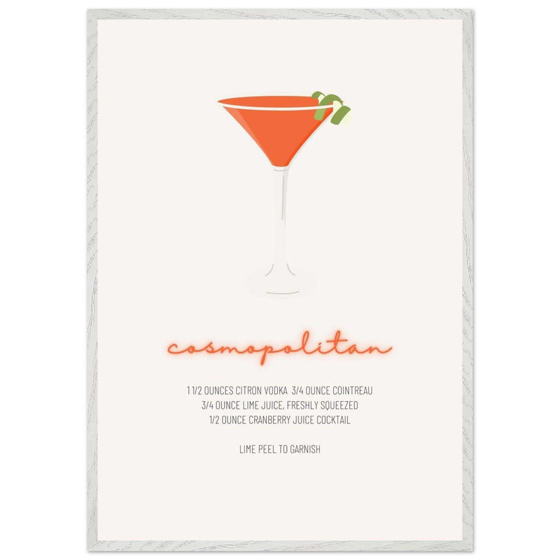 Pink Vodka Cranberry Cocktail Wall Art - Vibrantwalls