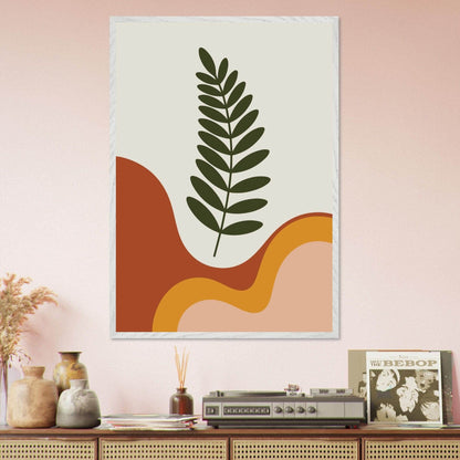 Desert Botanical Abstract Nature Wall Art - Vibrantwalls