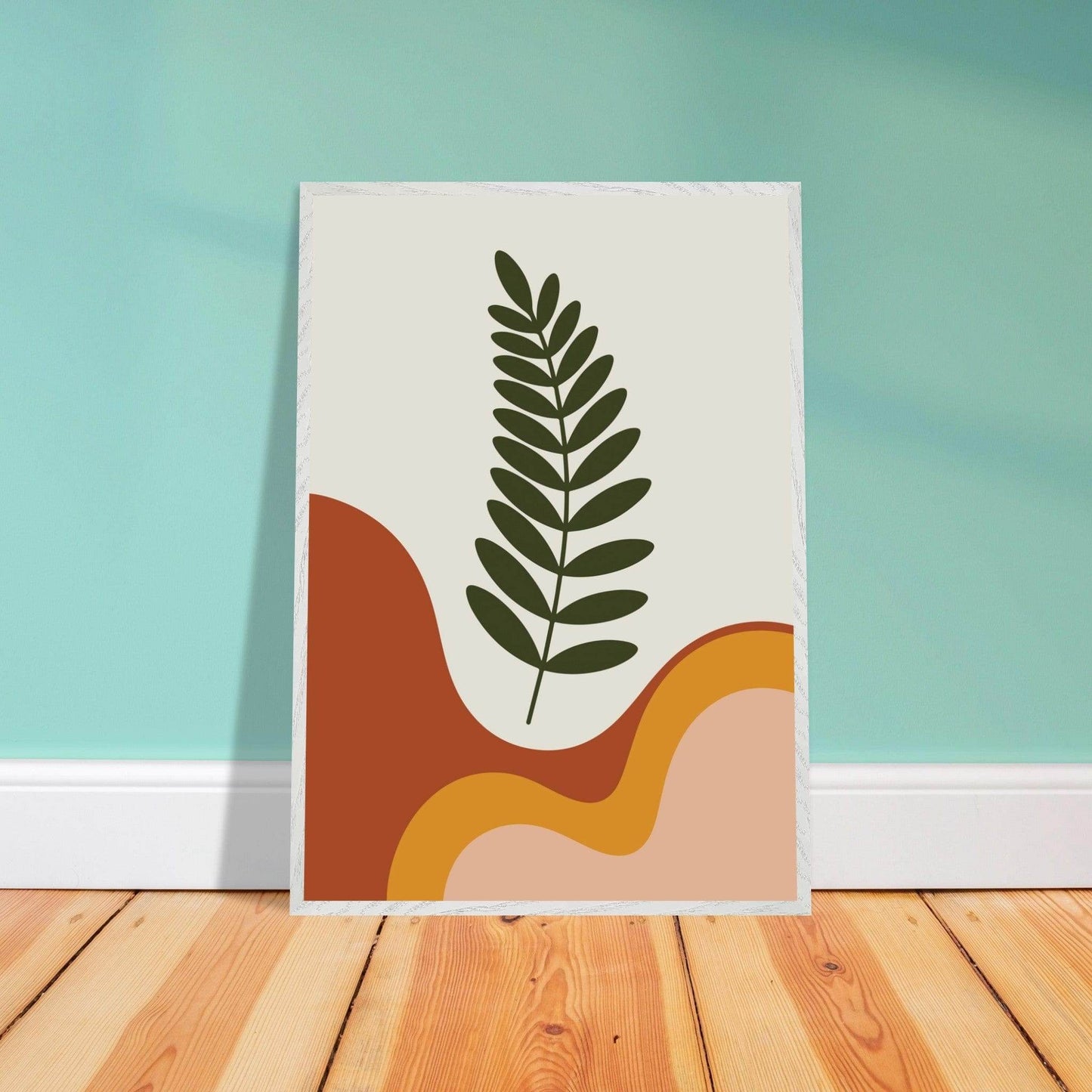 Desert Botanical Abstract Nature Wall Art - Vibrantwalls