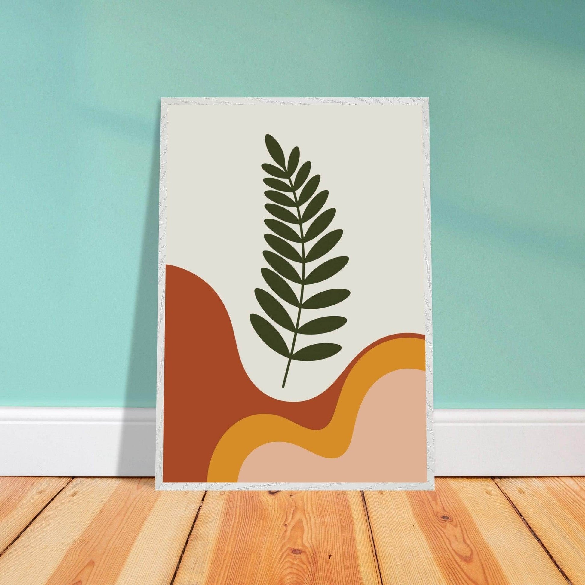 Desert Botanical Abstract Nature Wall Art - Vibrantwalls