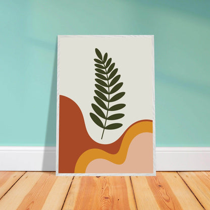 Desert Botanical Abstract Nature Wall Art - Vibrantwalls