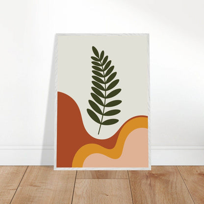 Desert Botanical Abstract Nature Wall Art - Vibrantwalls