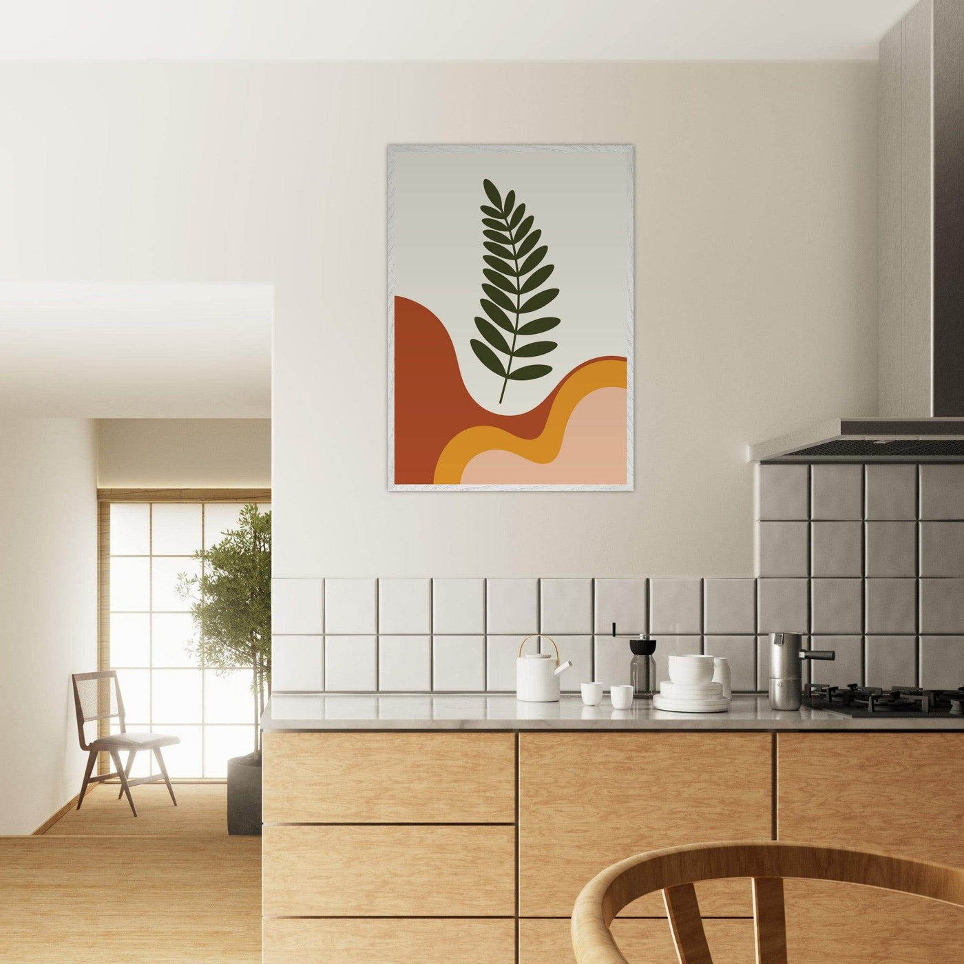 Desert Botanical Abstract - Vibrantwalls