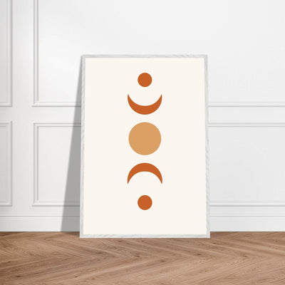Desert Landscape | Boho Moon - Vibrantwalls