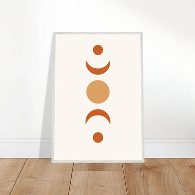Desert Landscape | Boho Moon - Vibrantwalls