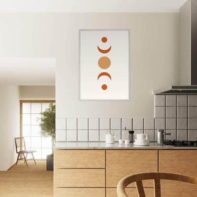 Desert Landscape | Boho Moon - Vibrantwalls