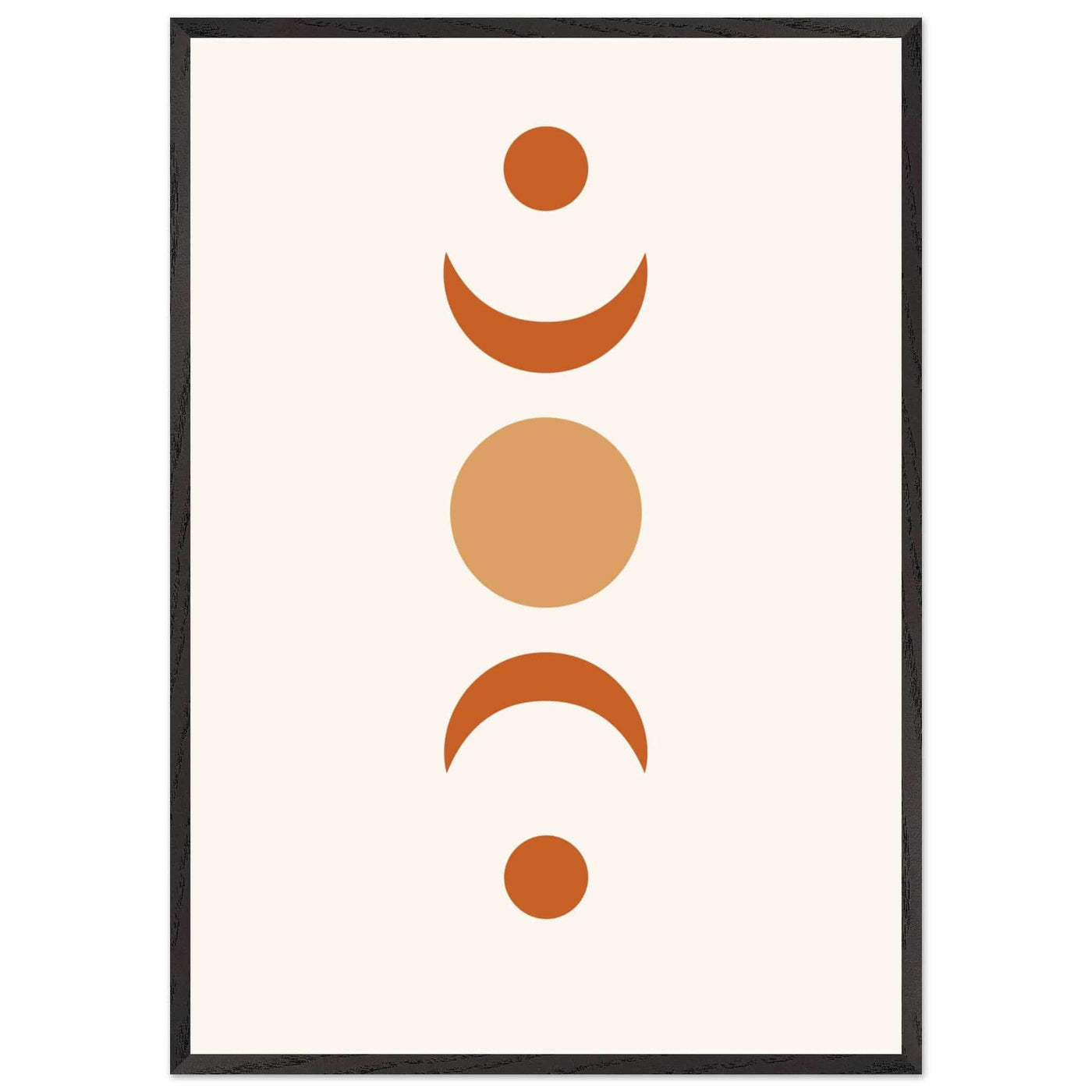 Desert Landscape | Boho Moon - Vibrantwalls