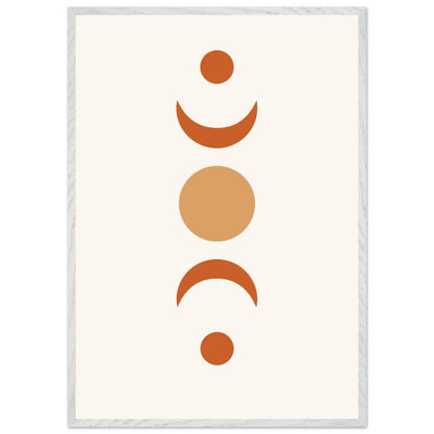 Desert Landscape | Boho Moon - Vibrantwalls