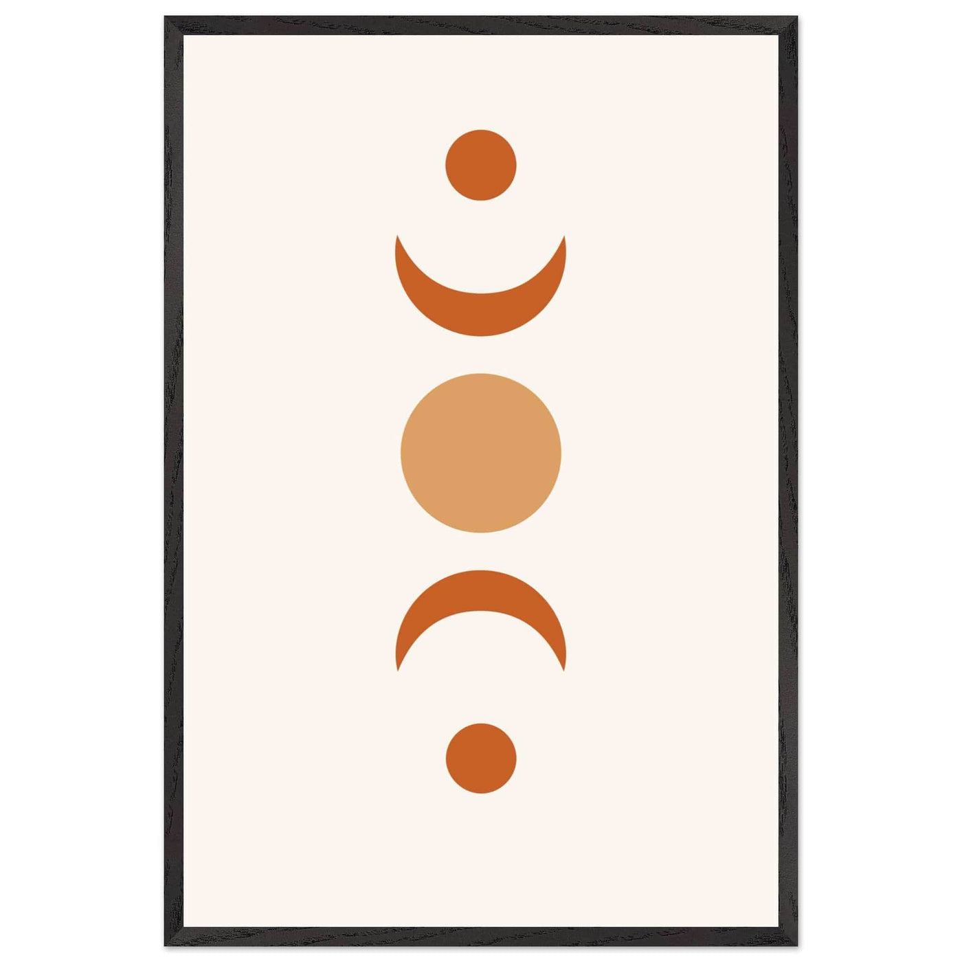 Desert Landscape | Boho Moon - Vibrantwalls