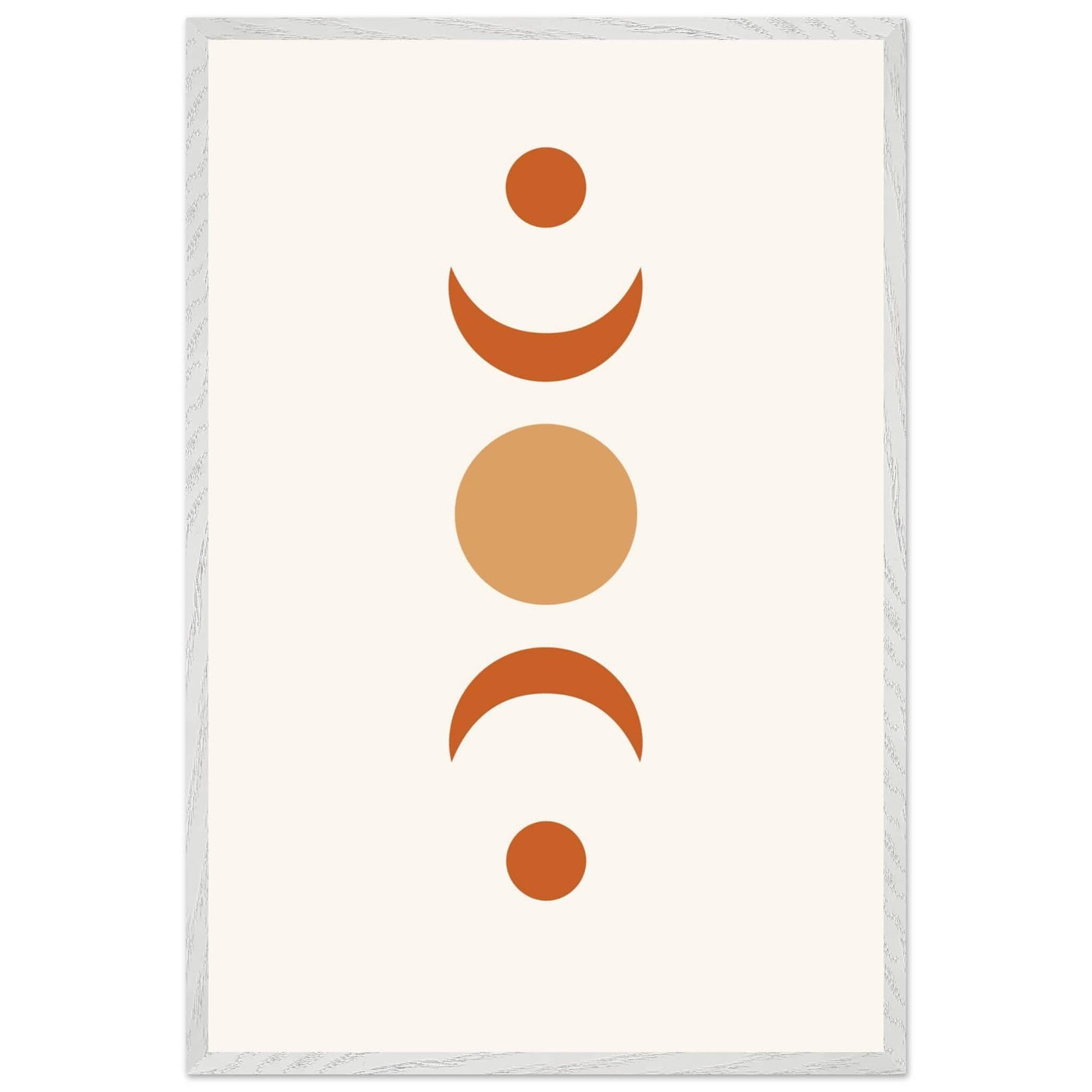Desert Landscape | Boho Moon - Vibrantwalls