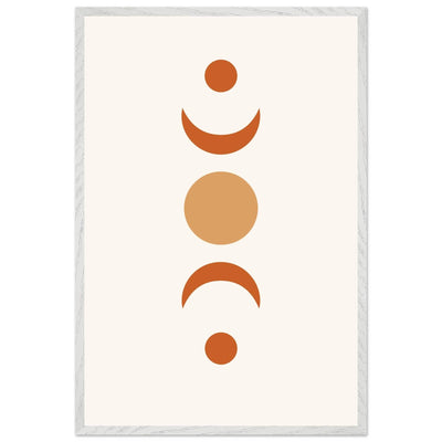 Desert Landscape | Boho Moon - Vibrantwalls